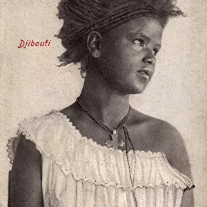 Djibouti, East Africa - A Young Serae girl (from Eritrea)