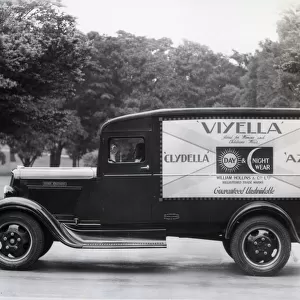 Dodge Brothers van advertising Viyella