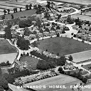 Dr Barnardos Home, Barkingside - aerial view