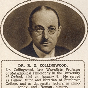 Dr. R. G Collingwood
