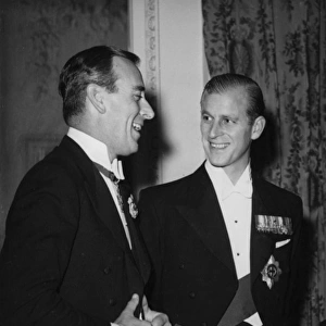The Duke of Edinburgh with Earl Mountbatten