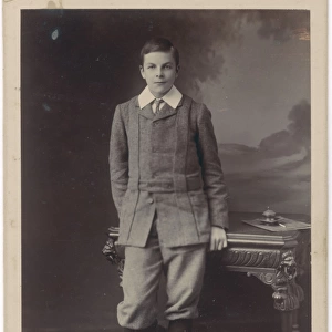 Edwardian boy in jacket and breeches