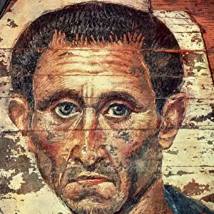 Egypt. Roman period. Fayum mummy portraits. Man