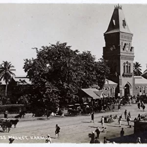 Empress Market, Karachi, British India