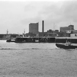 Entrance to the docks, Portsmouth