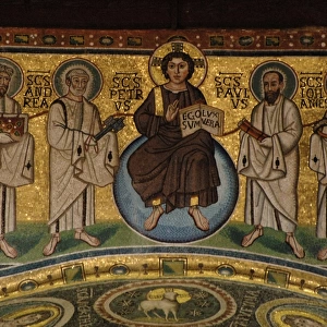 Euphrasian basilica. Mosaic. Porec. Croatia