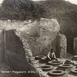 Excavations at Ostia, Rome reveal the Oil Stores - Italy