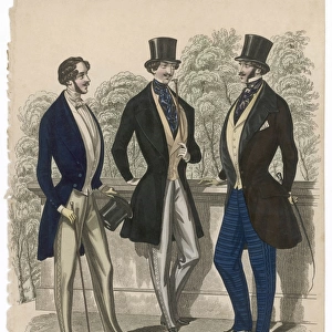Fashion Plate / 1845 / Men