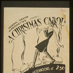 Federal Theatre Marionettes present A Christmas carol Federa