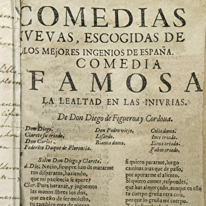 FIGUEROA Y CORDOBA, Diego (1619-1673). Spanish