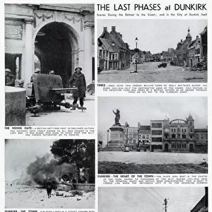 Final phases during the evacuation of Dunkirk, WW2