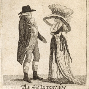 The first interview by John Kay 1787