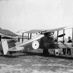 First Sopwith TF2 Salamander E5429, prepares for takeoff