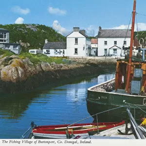 The Fishing Village of Burtonport, County Donegal