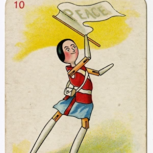Florence Upton playing cards - Flag of Truce