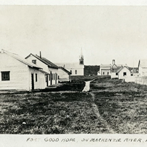 Fort Good Hope, Mackenzie River, NW Territory, Canada