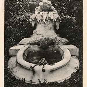 Fountain in Dusseldorf, Germany - Marchenbrunnen