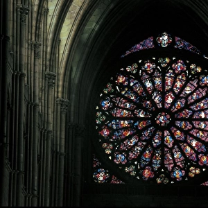 FRANCE. Reims. Cathedral of Notre-Dame. French