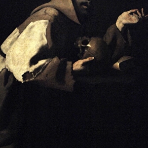 Francisco de Zurbaran (1598-1664). Spanish painter. Saint Fr
