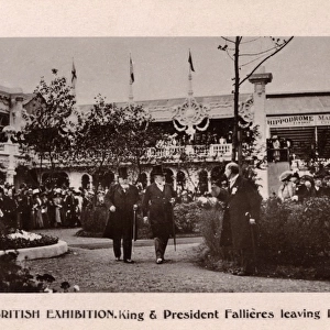 Franco-British Exhibition - Edward VII & President Fallieres