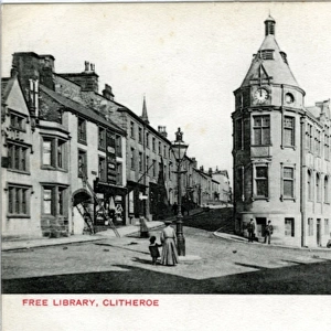 Free Library, Clitheroe, Lancashire