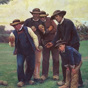 French Boules Players