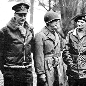 General Dempsey, General Hodges, Field-Marshal Montgomery, G