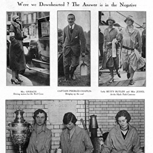 The General Strike, 1926: volunteers