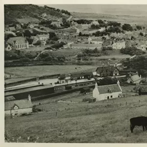 General View, Helmsdale, Sutherland, Scotland. Date: 1930s