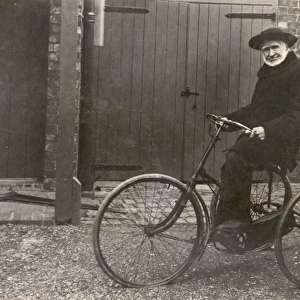 George Skinner, elderly tricyclist