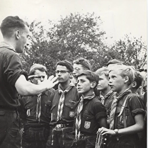 German boy scouts at World Jamboree