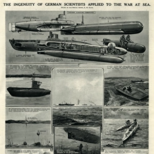 German inventions for war at sea by G. H. Davis