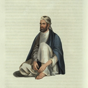 Ghilzai man in summer dress, Afghanistan