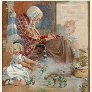 Girl with Fairies 1926