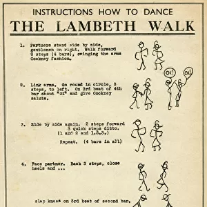 Me and My Girl - Instructions how to dance the Lambeth Walk