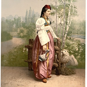 Girl of Sarajevo, Bosnia, Austro-Hungary