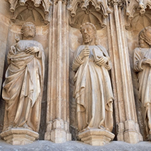 Gothic Art. 14th Century. Cathedral of Saint Mary. Apostles