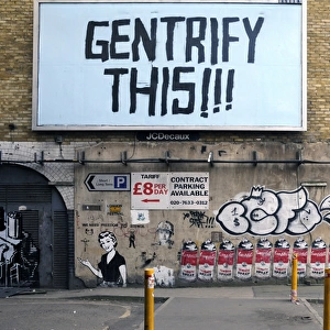 Stencil graffiti Collection: Banksy artworks