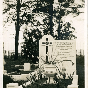 Gravestone of Ethel Louisa Caunter, Southampton, Hampshire