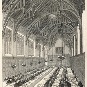 The Great Hall, Lincolns Inn, London, 1845