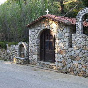 Greek Roadside Church