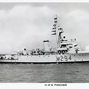 H. M. S. Pincher - Algerine-Class Fleet Minesweeper