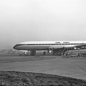 De Havilland Comet 4 G-APDA Ghana Airways LAP 1961