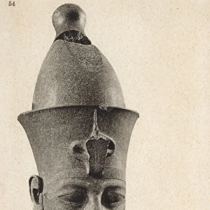 Head of a statue of Pharao Amenhotep III