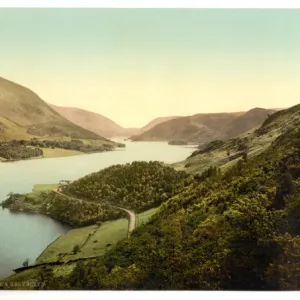 Helvellyn and Thirlmere, Lake District, England