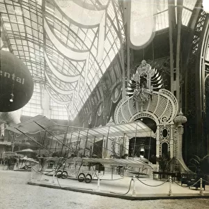 Henri Farman stand at the Salon Aeronautique - Grand Palais