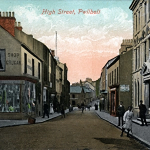 High Street, Pwllheli, Caernarvonshire