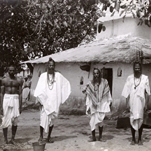 Hindu priests, Trinidad, West Indies