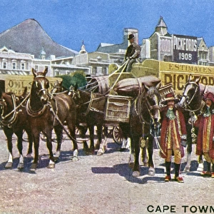 Historical pageant in Cape Town, South Africa