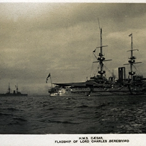 HMS Caesar, British battleship